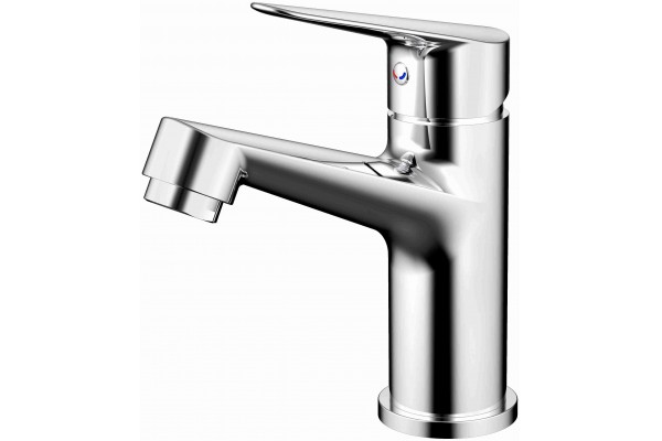 Single lever basin mixer