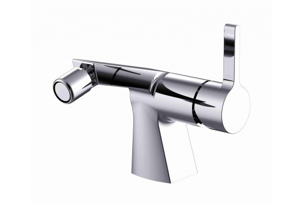 Single lever bidet mixer