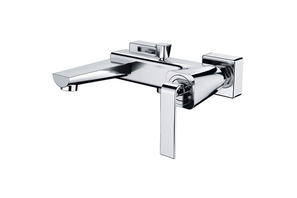Single lever bath mixer