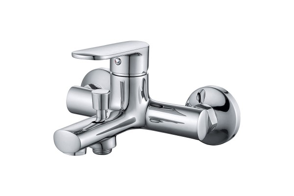 Single lever bath mixer