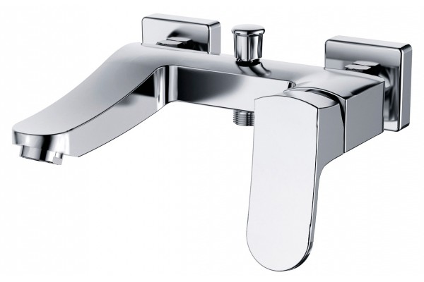 Single lever bath mixer