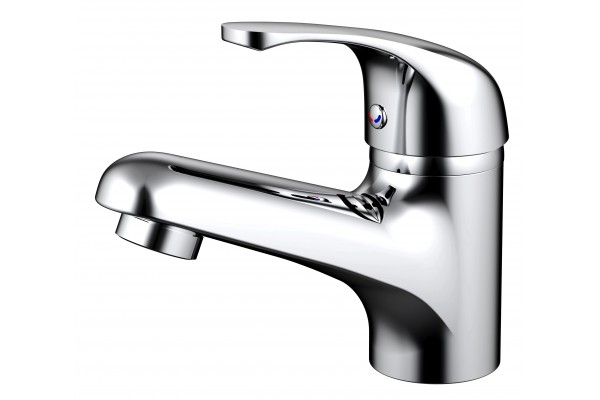 Single lever basin mixer