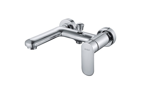 Single lever bath mixer