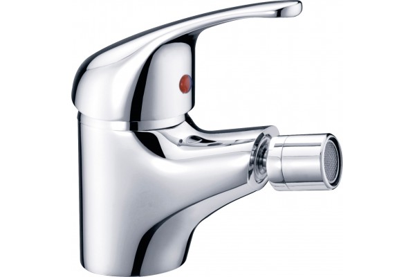 Single lever bidet mixer